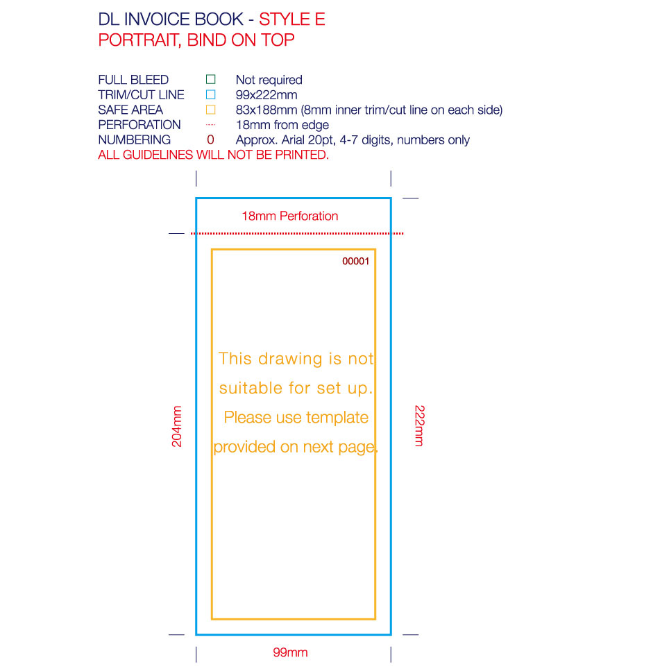 Invoice / Docket Books - A6/DL size