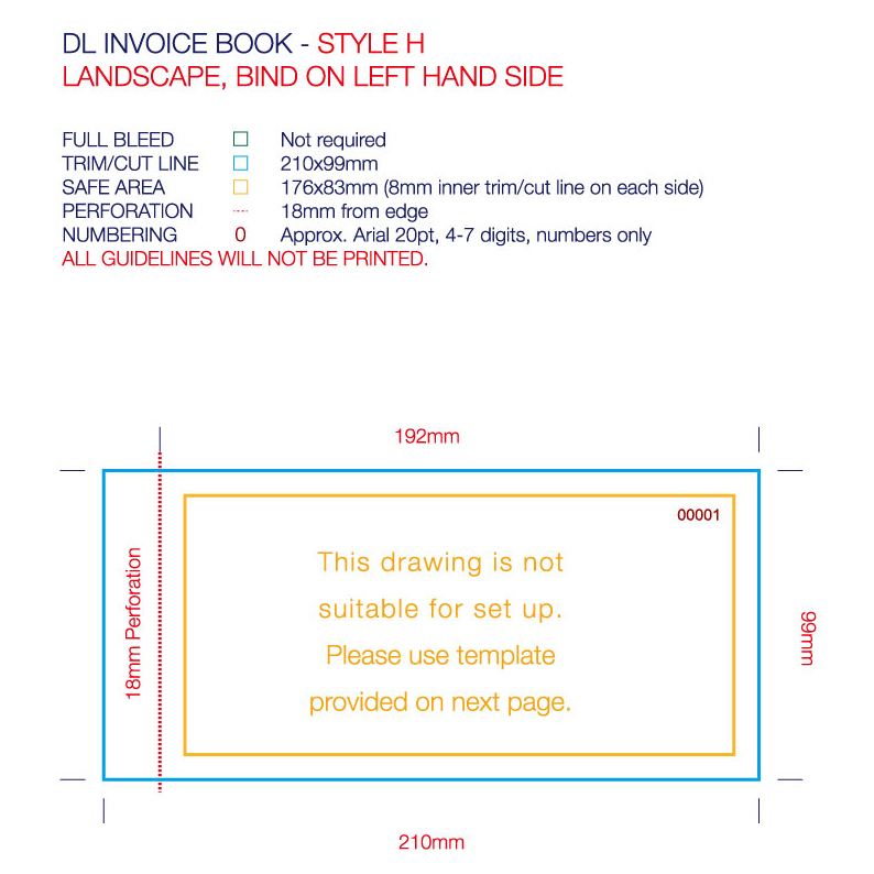 Invoice / Docket Books - A6/DL size