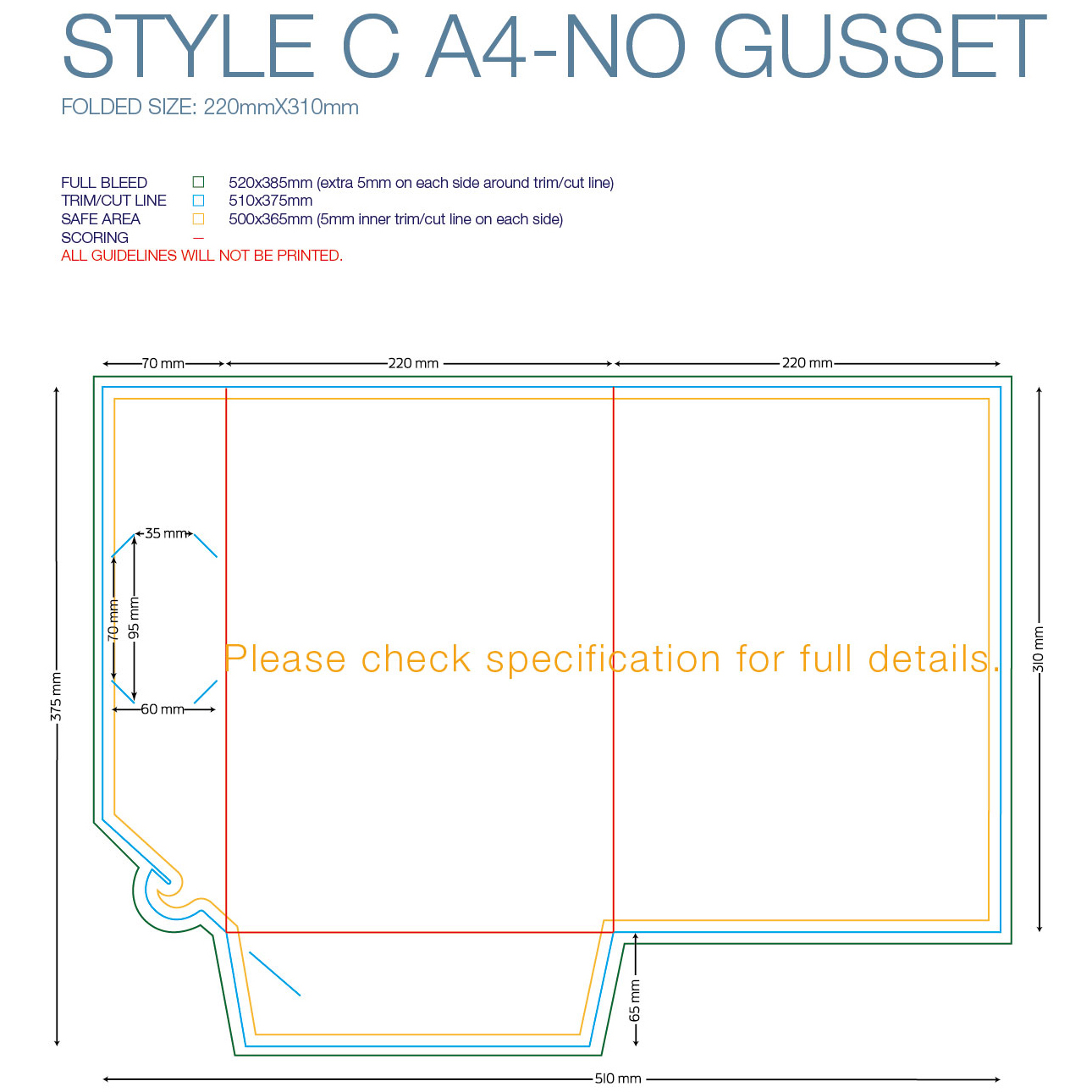 Presentation Folders - A4 Standard