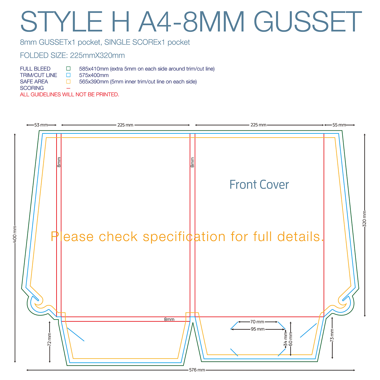 Presentation Folders - A4 Standard