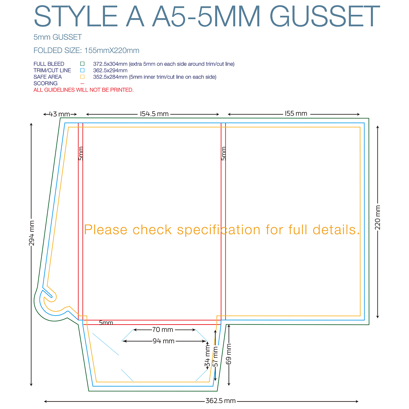 Presentation Folders - A5 Standard